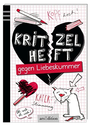 Kritzelheft gegen Liebeskummer (Malprodukte für Erwachsene)